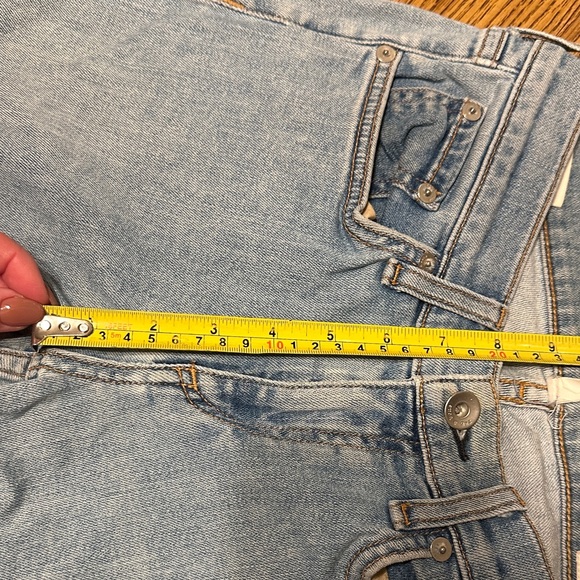 Rag & Bone Dre Capri Blue Jeans - Picture 9 of 11